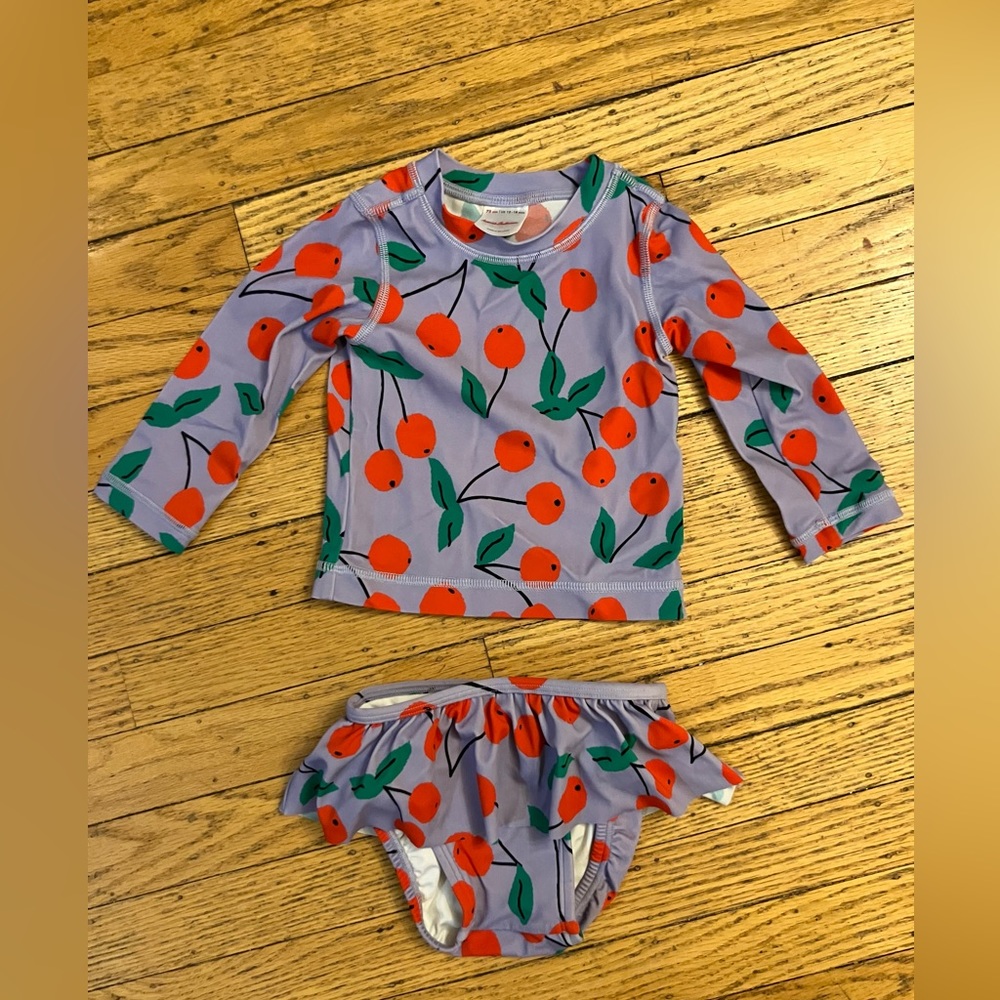 Hanna Andersson Cherry Print Swimsuit